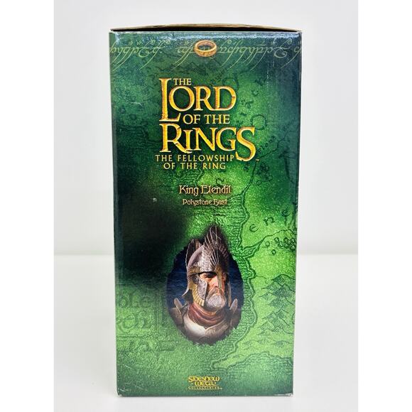 Sideshow Weta King Elendil 1:4 Bust Lord of the Rings Fellowship of the Ring - Picture 4 of 7